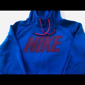 Men’s Nike royal blue hoodie size large